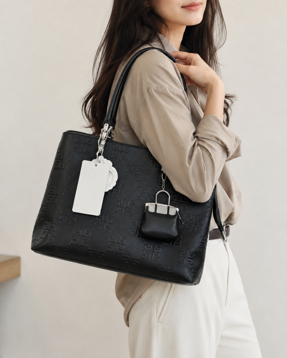 Luxen Royal Black Bag