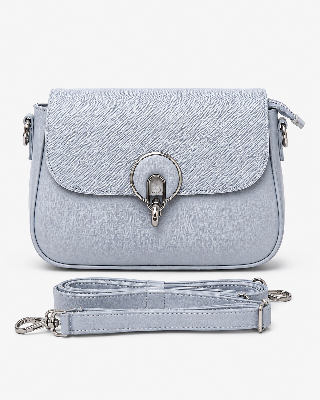 Luxen Best Quality Grey/ Light Blue Bag