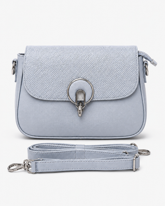 Luxen Best Quality Grey/ Light Blue Bag